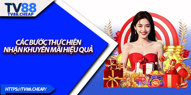 Các bước thực hiện nhận khuyến mãi hiệu quả